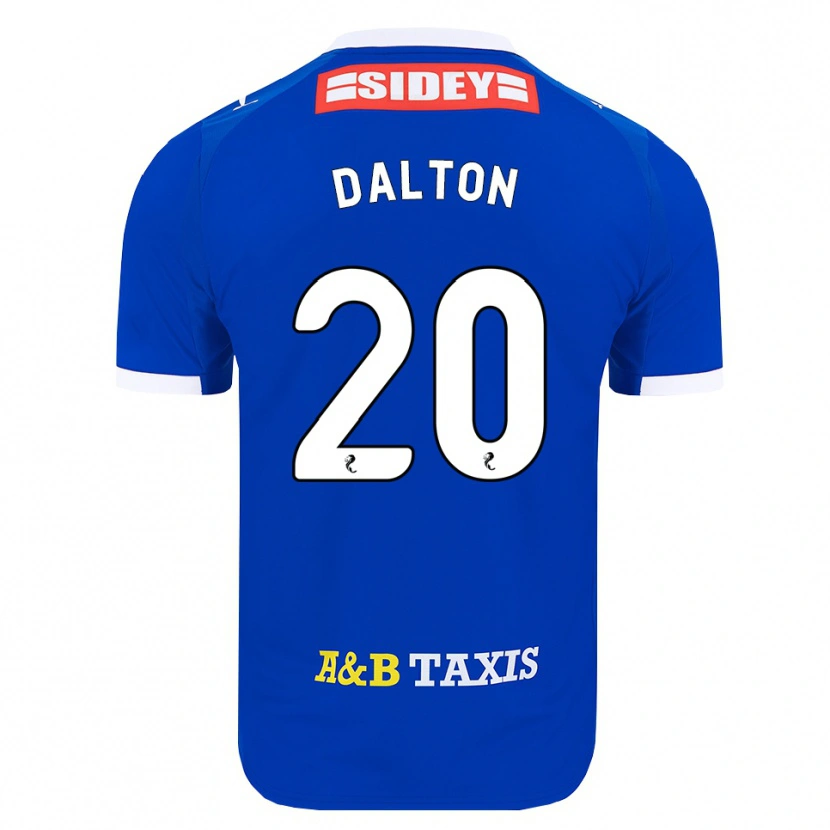 Danxen Kvinder Sean Dalton #20 Blå Rød Gul Hjemmebane Spillertrøjer 2026/27 Trøje T-Shirt