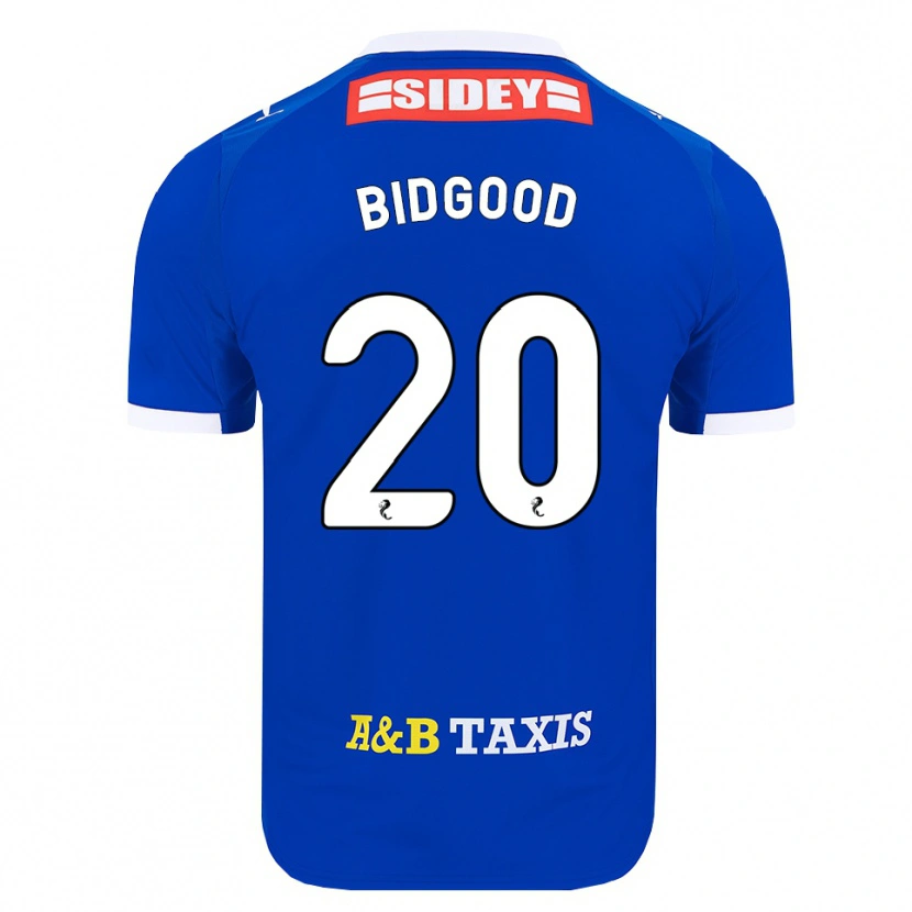 Danxen Kvinder Aoife Bidgood #20 Blå Rød Gul Hjemmebane Spillertrøjer 2026/27 Trøje T-Shirt