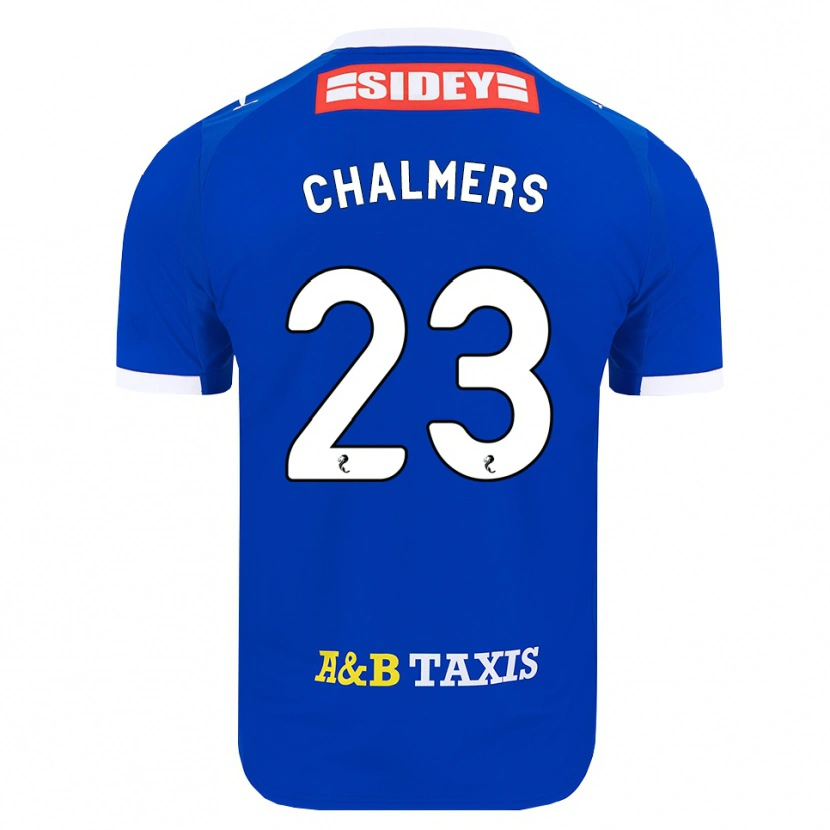 Danxen Kvinder Logan Chalmers #23 Blå Rød Gul Hjemmebane Spillertrøjer 2026/27 Trøje T-Shirt