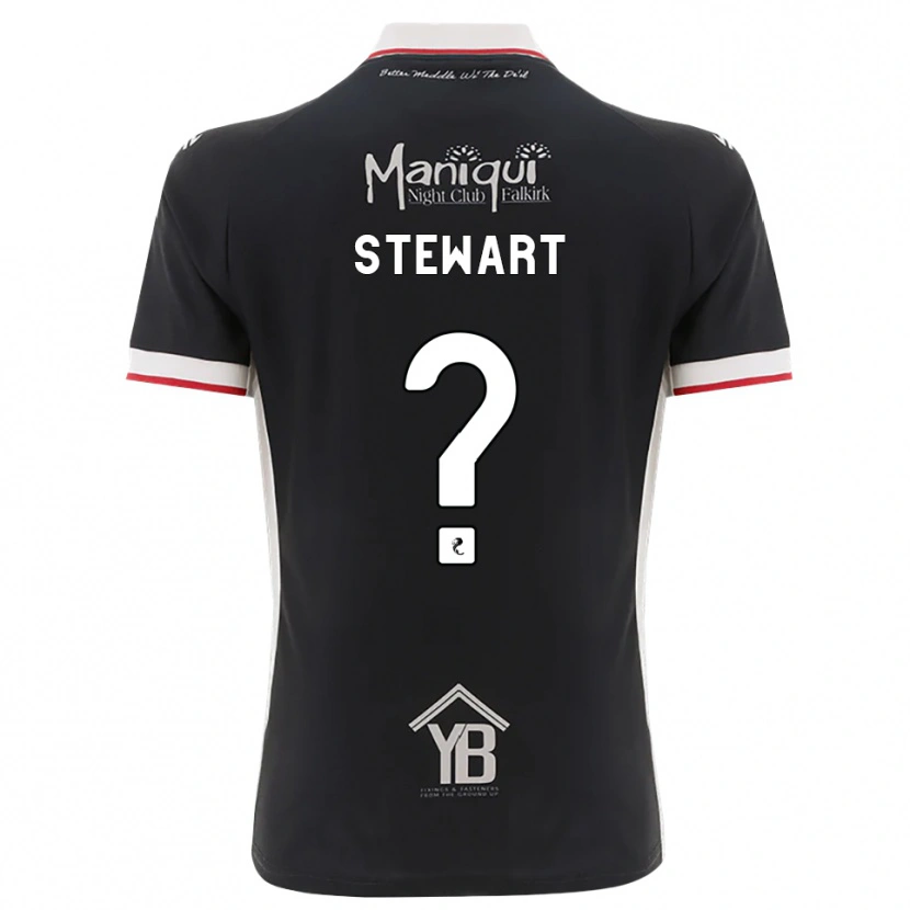 Danxen Kvinder Ella Stewart #0 Sort Hvid Rød Hjemmebane Spillertrøjer 2026/27 Trøje T-Shirt