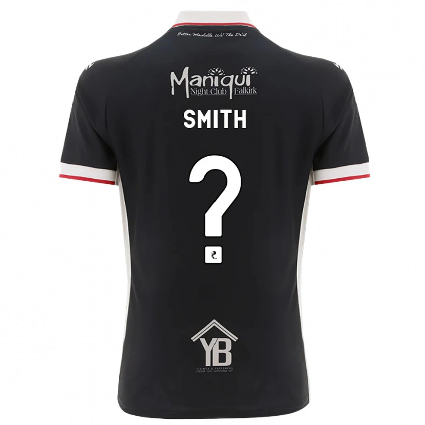 Danxen Kvinder Mhairi Smith #0 Sort Hvid Rød Hjemmebane Spillertrøjer 2026/27 Trøje T-Shirt