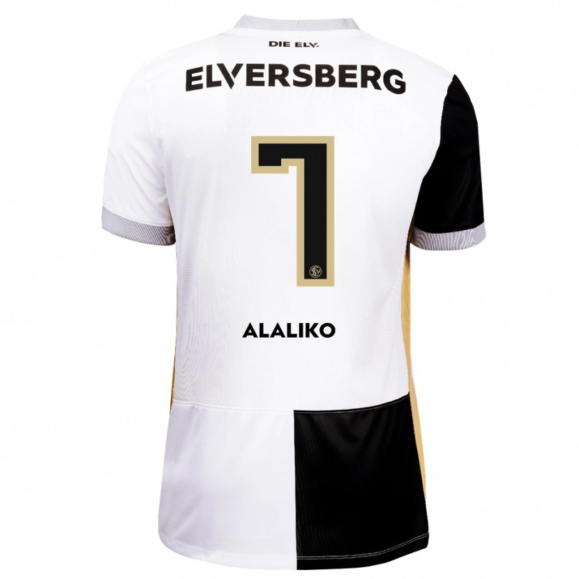 Danxen Kvinder Alan Alaliko #7 Sort Hvid Brun Hjemmebane Spillertrøjer 2026/27 Trøje T-Shirt
