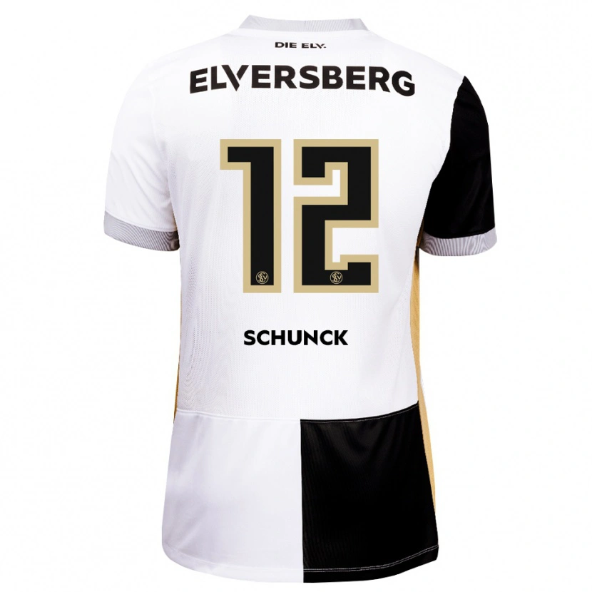 Danxen Kvinder Jan Schunck #12 Sort Hvid Brun Hjemmebane Spillertrøjer 2026/27 Trøje T-Shirt