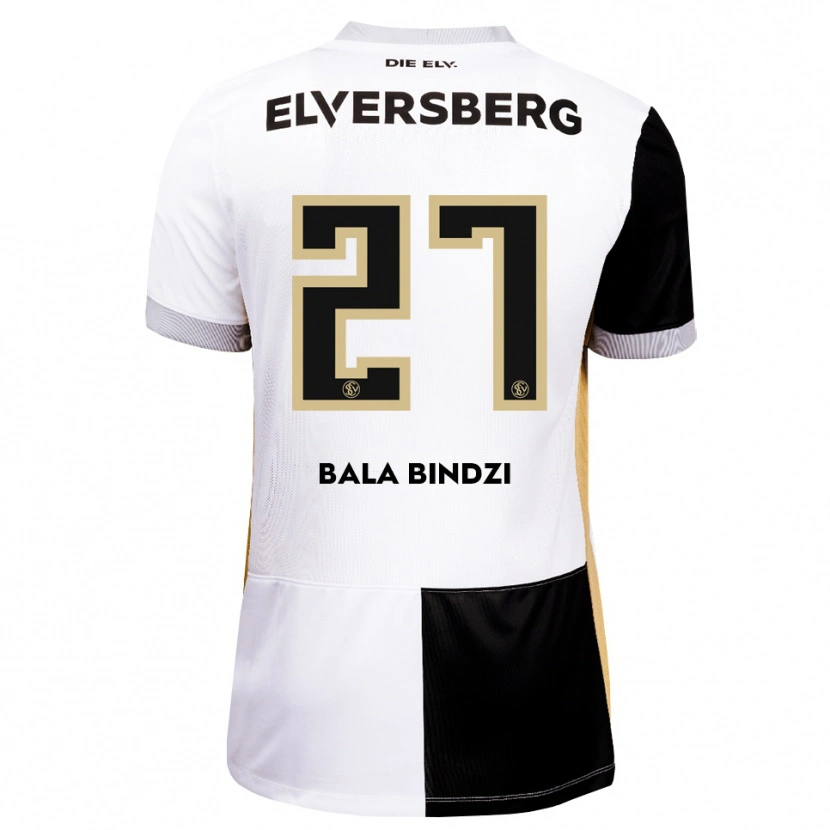 Danxen Kvinder Corneille Bala Bindzi #27 Sort Hvid Brun Hjemmebane Spillertrøjer 2026/27 Trøje T-Shirt