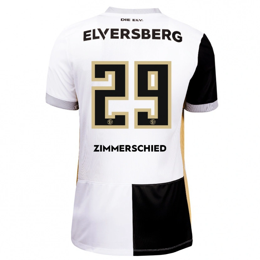 Danxen Kvinder Tom Zimmerschied #29 Sort Hvid Brun Hjemmebane Spillertrøjer 2026/27 Trøje T-Shirt