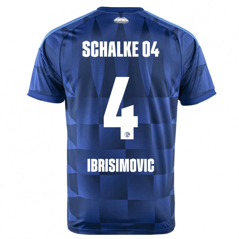 Danxen Kvinder Amar Ibrisimovic #4 Mørkeblå Gul Hvid Hjemmebane Spillertrøjer 2026/27 Trøje T-Shirt