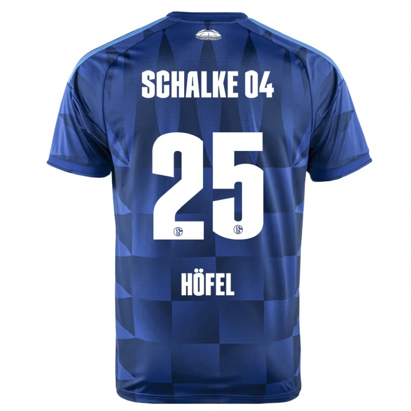 Danxen Kvinder Luca Höfel #25 Mørkeblå Gul Hvid Hjemmebane Spillertrøjer 2026/27 Trøje T-Shirt