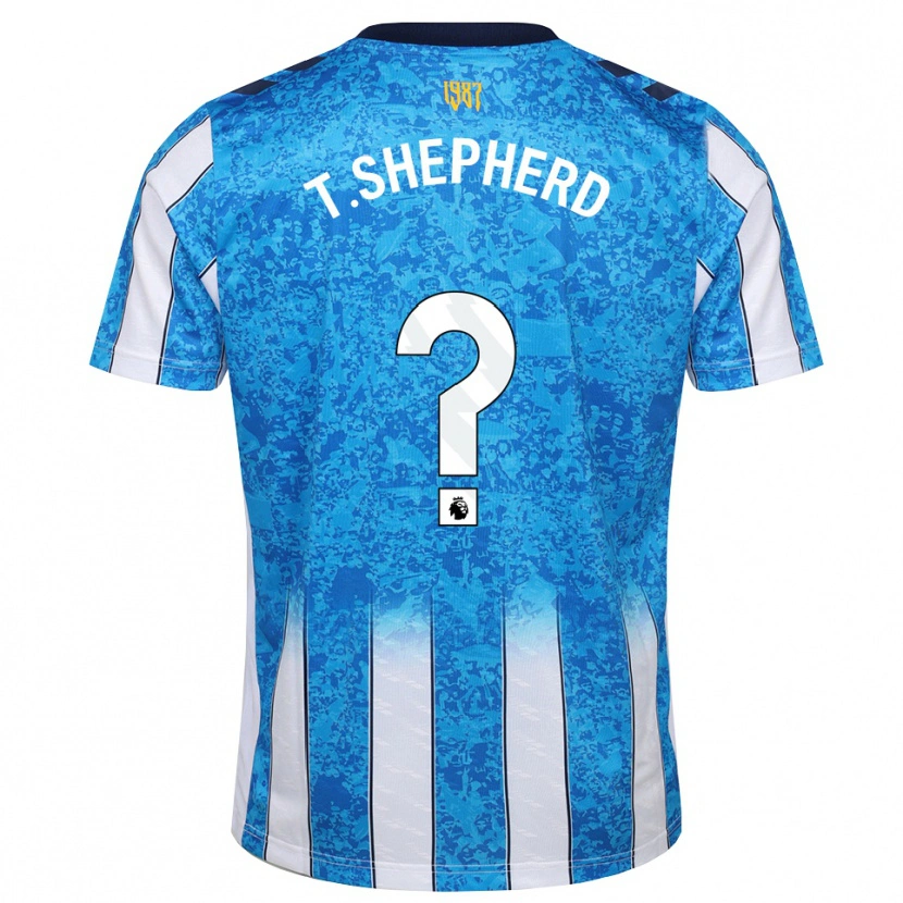 Danxen Kvinder Talon Shepherd #0 Hvid Blå Orange Hjemmebane Spillertrøjer 2026/27 Trøje T-Shirt