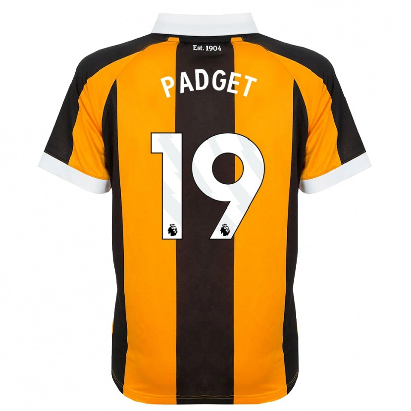 Danxen Kvinder Bethany Padget #19 Orange Sort Hvid Hjemmebane Spillertrøjer 2026/27 Trøje T-Shirt