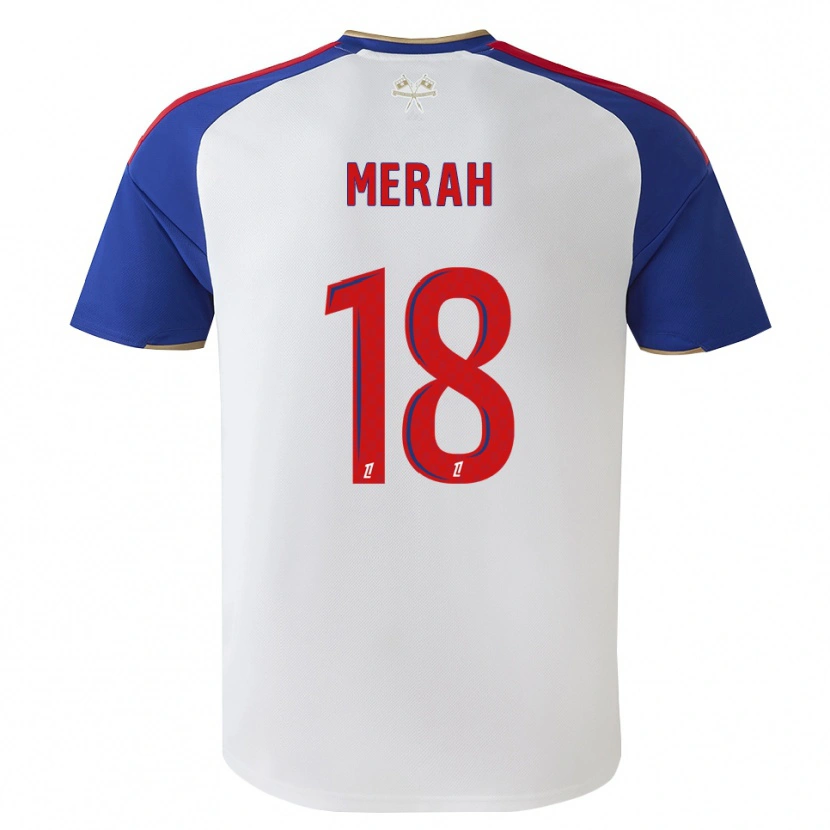 Danxen Kvinder Khalis Merah #18 Kongeblå Rød Hvid Hjemmebane Spillertrøjer 2026/27 Trøje T-Shirt