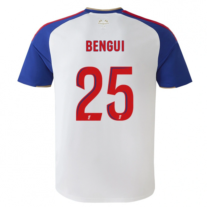 Danxen Kvinder Justin Bengui #25 Kongeblå Rød Hvid Hjemmebane Spillertrøjer 2026/27 Trøje T-Shirt