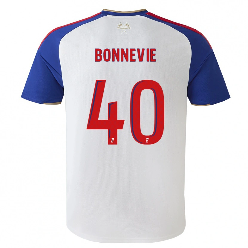 Danxen Kvinder Kayne Bonnevie #40 Kongeblå Rød Hvid Hjemmebane Spillertrøjer 2026/27 Trøje T-Shirt