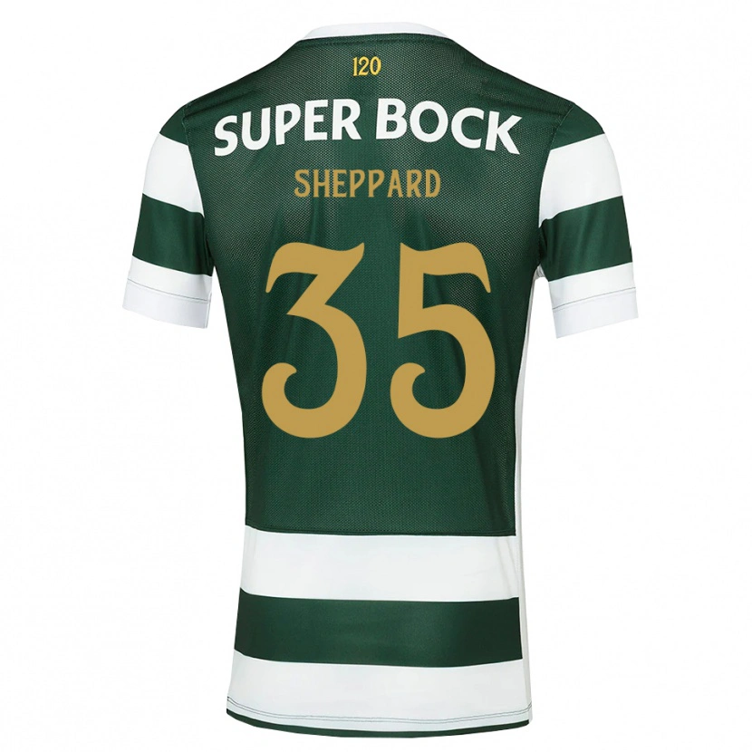 Danxen Kvinder Catriona Sheppard #35 Mørkskifergrå Hvid Hjemmebane Spillertrøjer 2026/27 Trøje T-Shirt