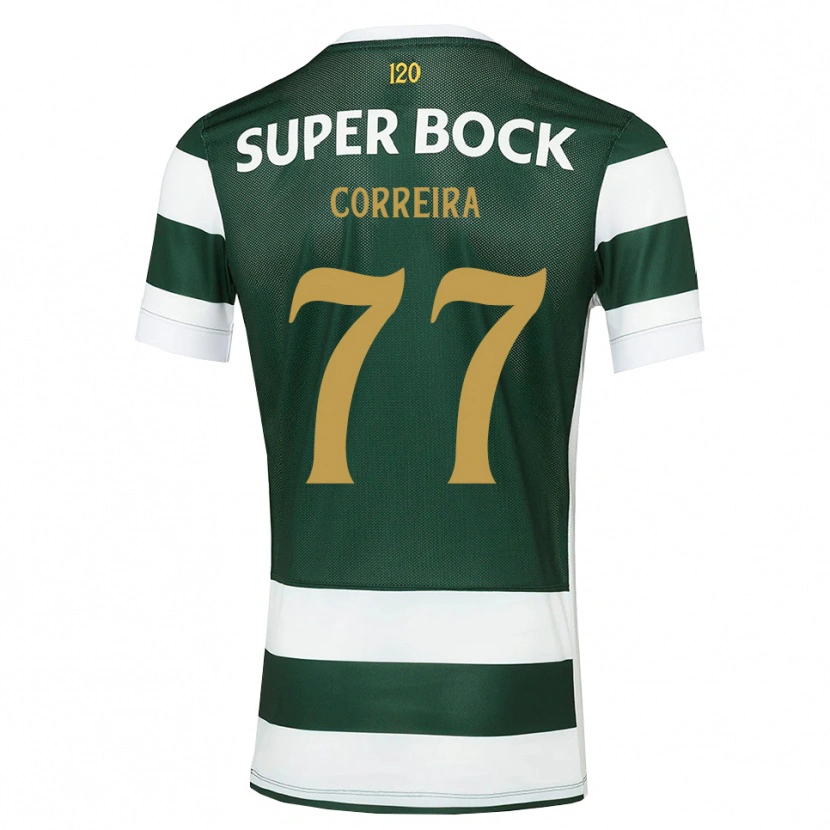 Danxen Kvinder Alicia Figueiredo Lima Correia #77 Mørkskifergrå Hvid Hjemmebane Spillertrøjer 2026/27 Trøje T-Shirt