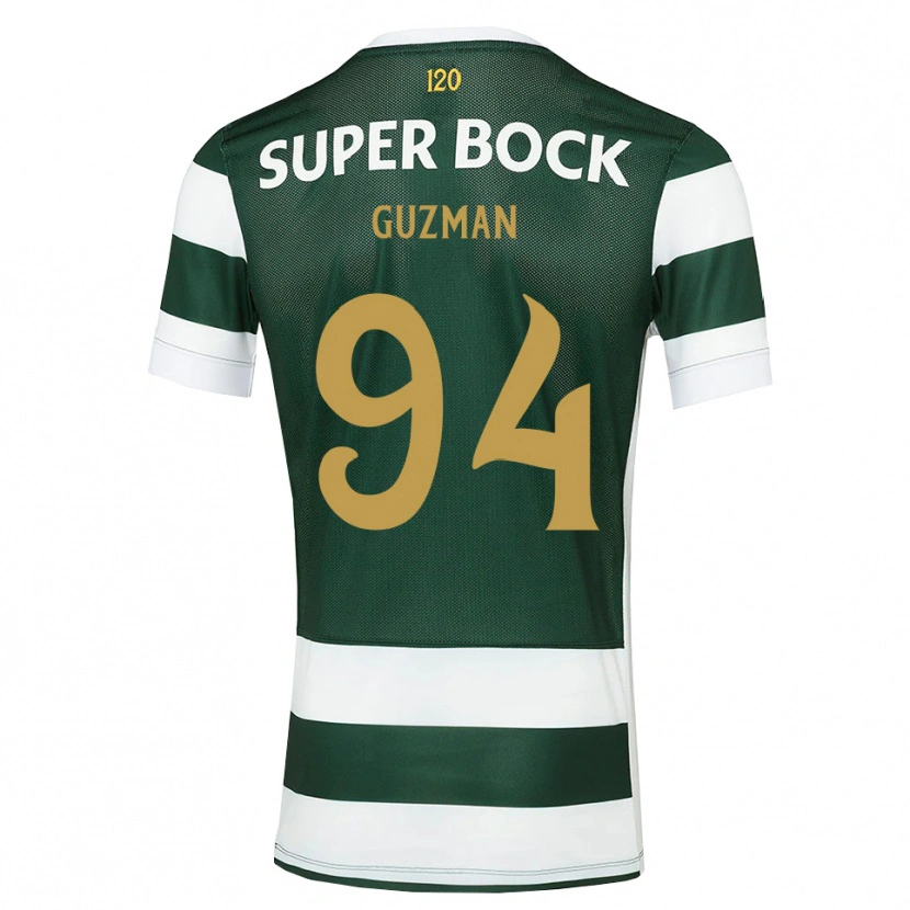 Danxen Kvinder Víctor Guzmán #94 Mørkskifergrå Hvid Hjemmebane Spillertrøjer 2026/27 Trøje T-Shirt