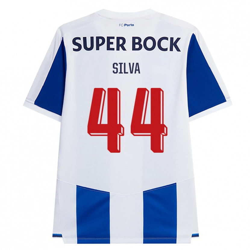 Danxen Kvinder Felipe Silva #44 Blå Hvid Rød Hjemmebane Spillertrøjer 2026/27 Trøje T-Shirt