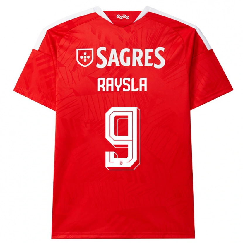 Danxen Kvinder Nycole Raysla #9 Rød Hvid Gul Hjemmebane Spillertrøjer 2026/27 Trøje T-Shirt