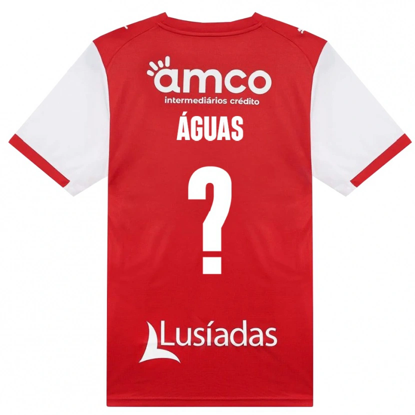 Danxen Kvinder Diogo Águas #0 Hvid Rød Sort Hjemmebane Spillertrøjer 2026/27 Trøje T-Shirt