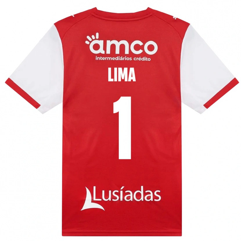 Danxen Kvinder Aline Lima #1 Hvid Rød Sort Hjemmebane Spillertrøjer 2026/27 Trøje T-Shirt