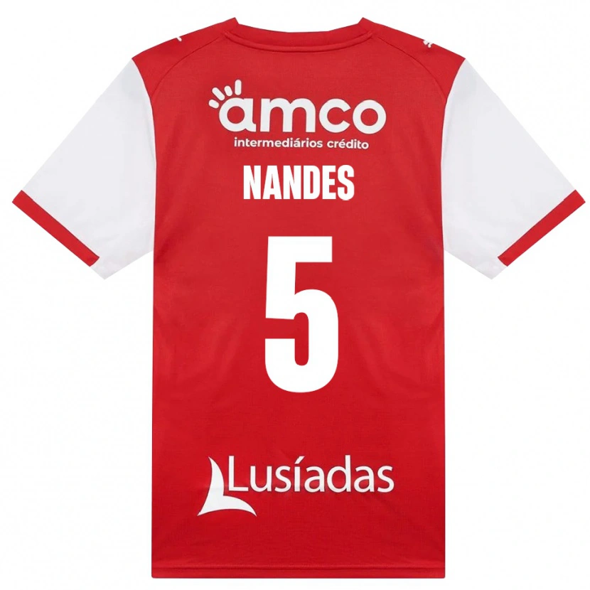 Danxen Kvinder Nandes #5 Hvid Rød Sort Hjemmebane Spillertrøjer 2026/27 Trøje T-Shirt