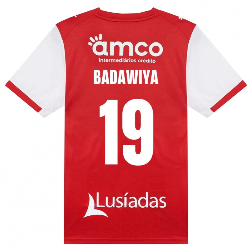Danxen Kvinder Rola Badawiya #19 Hvid Rød Sort Hjemmebane Spillertrøjer 2026/27 Trøje T-Shirt