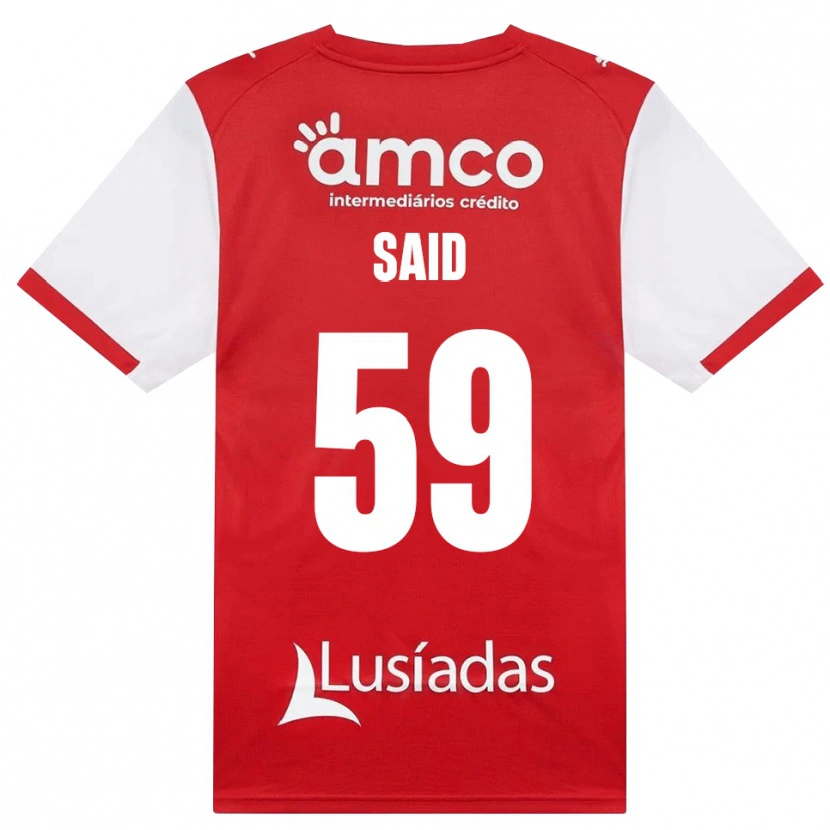 Danxen Kvinder Yan Said #59 Hvid Rød Sort Hjemmebane Spillertrøjer 2026/27 Trøje T-Shirt