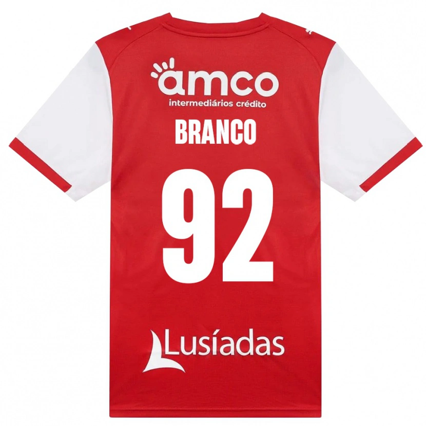 Danxen Kvinder António Gil #92 Hvid Rød Sort Hjemmebane Spillertrøjer 2026/27 Trøje T-Shirt