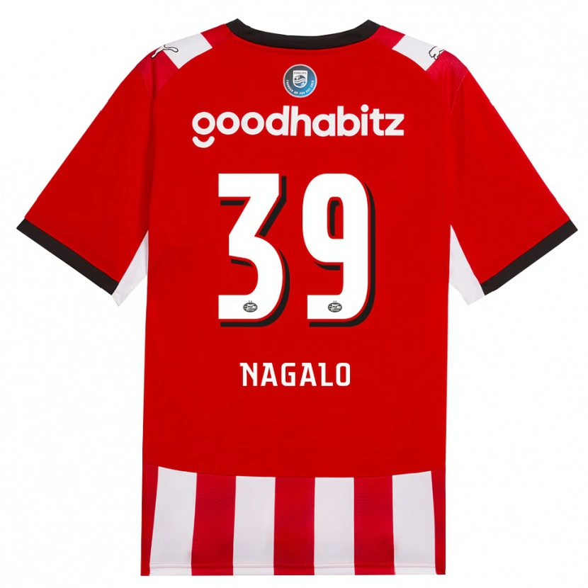 Danxen Kvinder Adamo Nagalo #39 Rød Hvid Sort Hjemmebane Spillertrøjer 2026/27 Trøje T-Shirt
