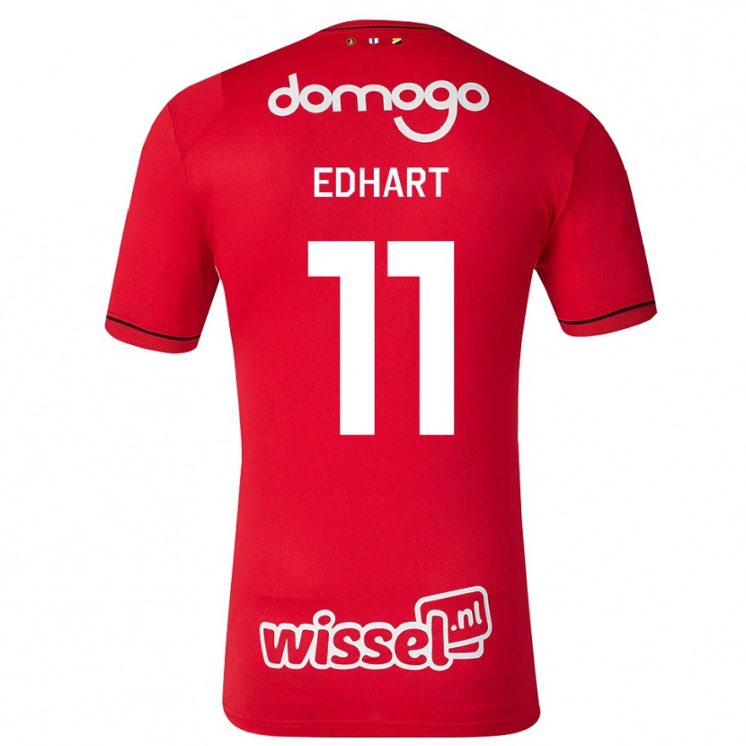 Danxen Kvinder Lynden Edhart #11 Rød Hvid Sort Hjemmebane Spillertrøjer 2026/27 Trøje T-Shirt
