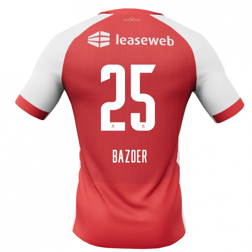 Danxen Kvinder Riechedly Bazoer #25 Rød Hvid Sort Hjemmebane Spillertrøjer 2026/27 Trøje T-Shirt