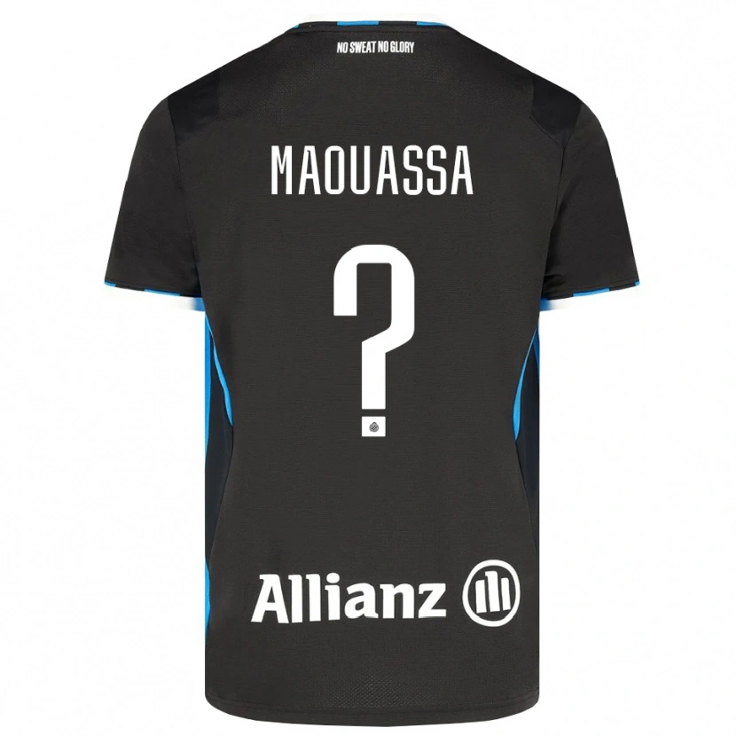 Danxen Kvinder Faitout Maouassa #0 Sort Rød Blå Hjemmebane Spillertrøjer 2026/27 Trøje T-Shirt