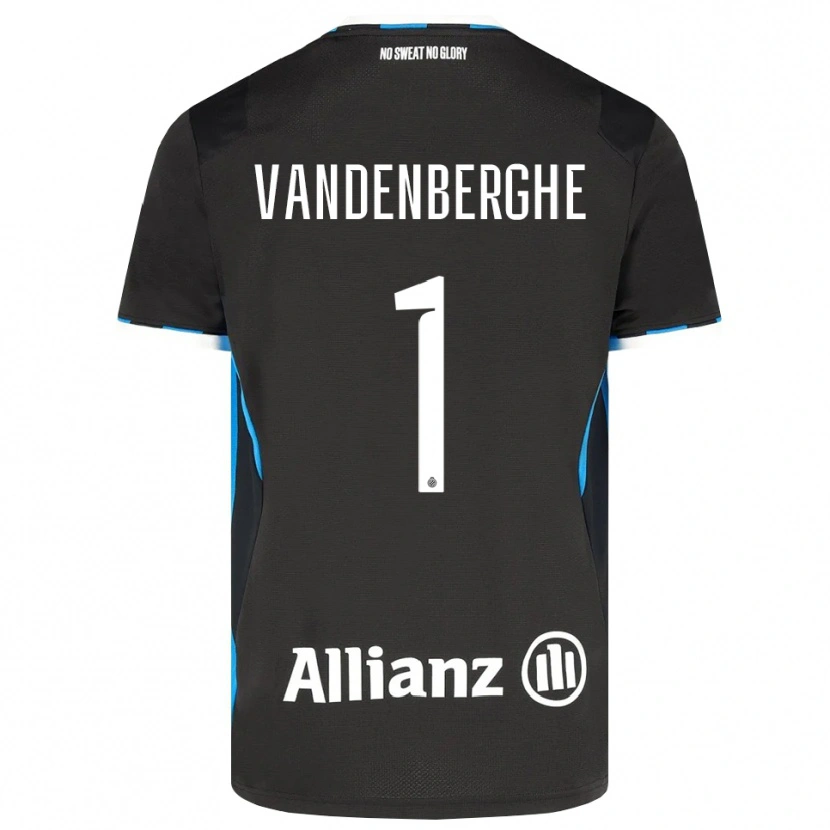 Danxen Kvinder Xander Vandenberghe #1 Sort Rød Blå Hjemmebane Spillertrøjer 2026/27 Trøje T-Shirt