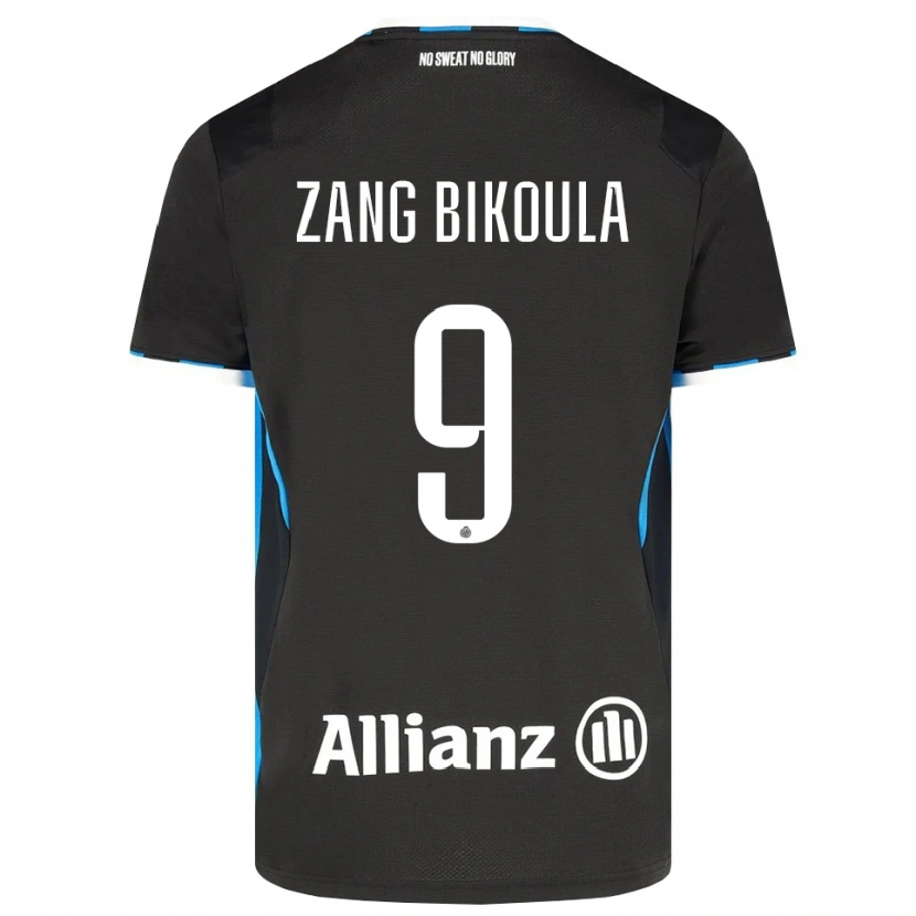 Danxen Kvinder Véronique Zang Bikoula #9 Sort Rød Blå Hjemmebane Spillertrøjer 2026/27 Trøje T-Shirt