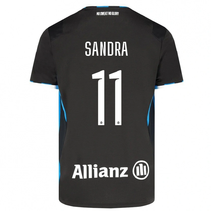 Danxen Kvinder Cisse Sandra #11 Sort Rød Blå Hjemmebane Spillertrøjer 2026/27 Trøje T-Shirt