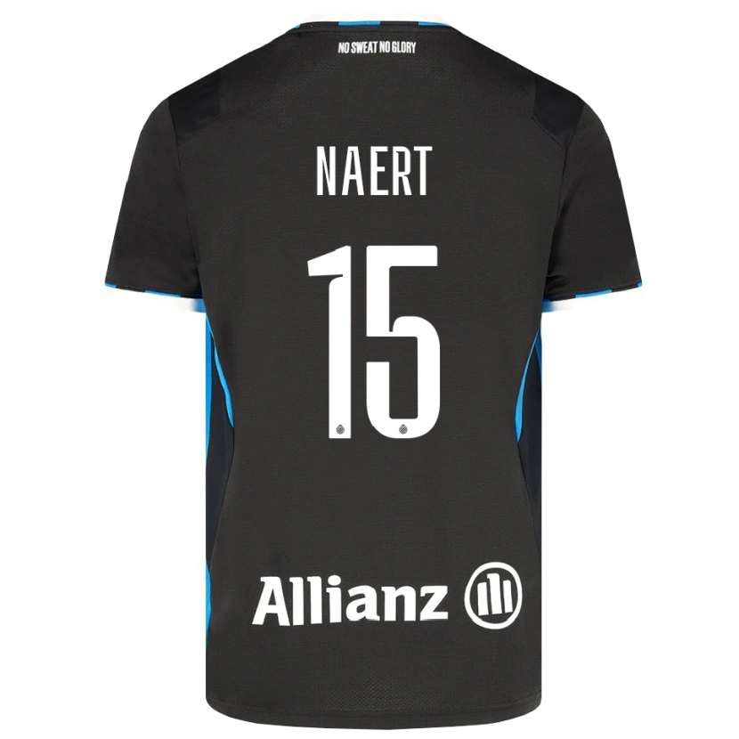 Danxen Kvinder Stan Naert #15 Sort Rød Blå Hjemmebane Spillertrøjer 2026/27 Trøje T-Shirt