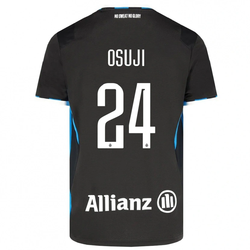 Danxen Kvinder Vince Osuji #24 Sort Rød Blå Hjemmebane Spillertrøjer 2026/27 Trøje T-Shirt