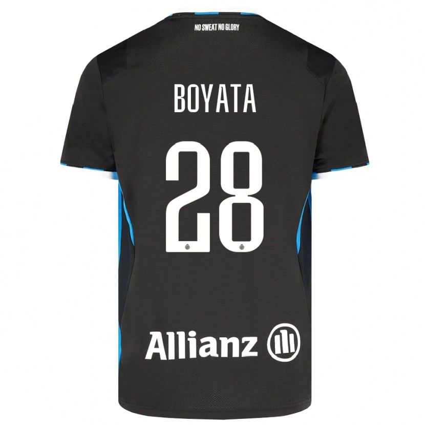 Danxen Kvinder Dedryck Boyata #28 Sort Rød Blå Hjemmebane Spillertrøjer 2026/27 Trøje T-Shirt
