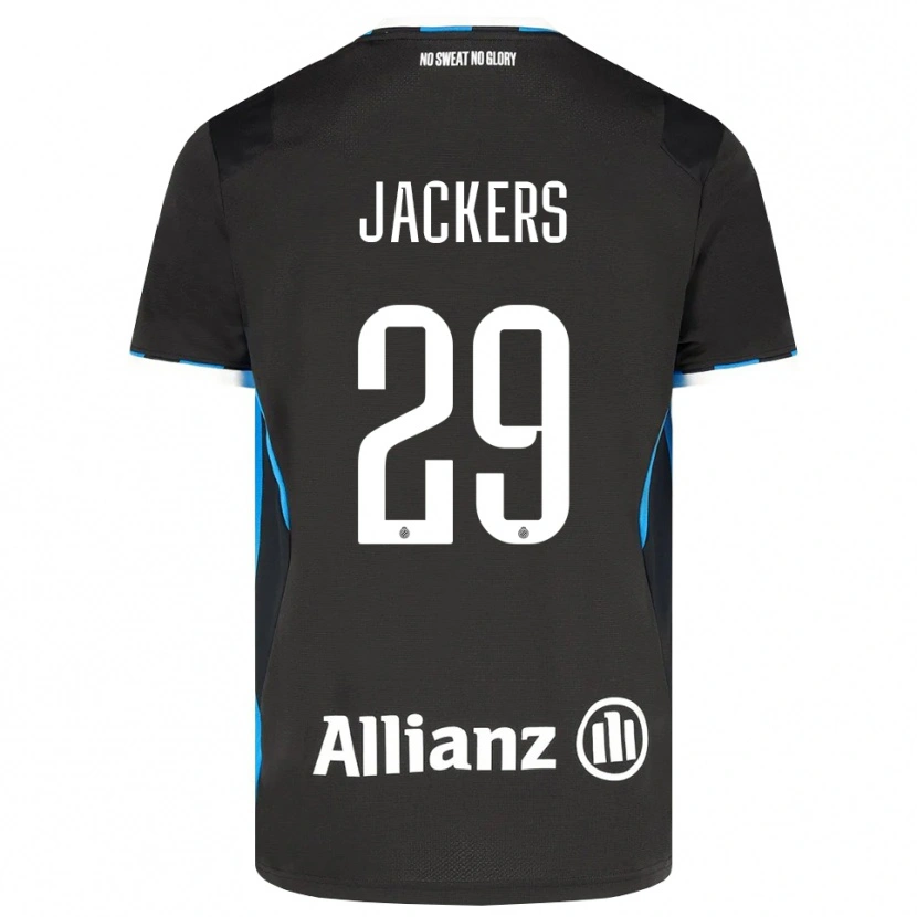 Danxen Kvinder Nordin Jackers #29 Sort Rød Blå Hjemmebane Spillertrøjer 2026/27 Trøje T-Shirt