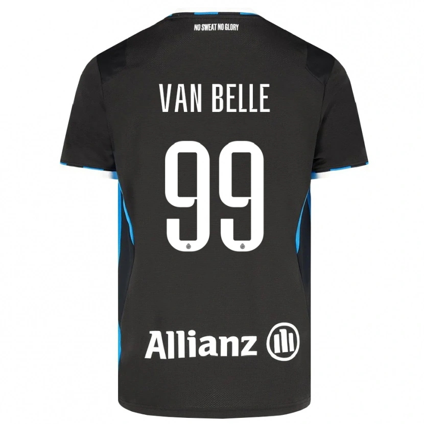 Danxen Kvinder Lyndsey Van Belle #99 Sort Rød Blå Hjemmebane Spillertrøjer 2026/27 Trøje T-Shirt