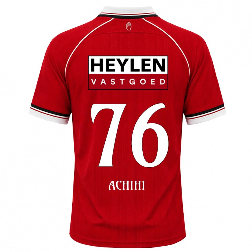 Danxen Kvinder Orseer Achihi #76 Rød Hvid Sort Hjemmebane Spillertrøjer 2026/27 Trøje T-Shirt