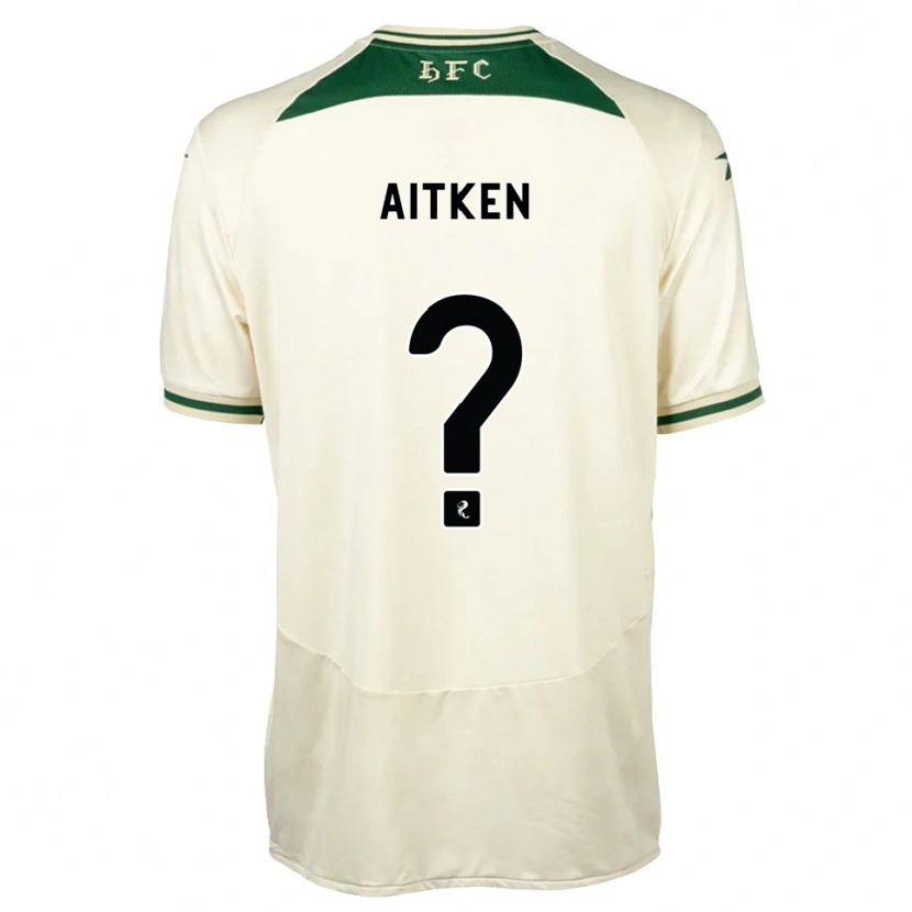 Danxen Kvinder Conor Aitken #0 Hvid Skovgrøn Udebane Spillertrøjer 2026/27 Trøje T-Shirt