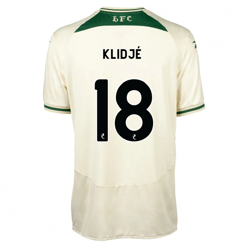 Danxen Kvinder Thibault Klidjé #18 Hvid Skovgrøn Udebane Spillertrøjer 2026/27 Trøje T-Shirt