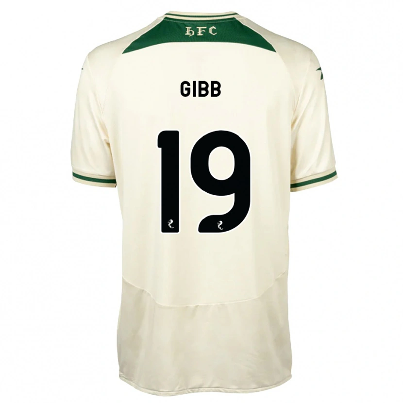 Danxen Kvinder Caley Gibb #19 Hvid Skovgrøn Udebane Spillertrøjer 2026/27 Trøje T-Shirt