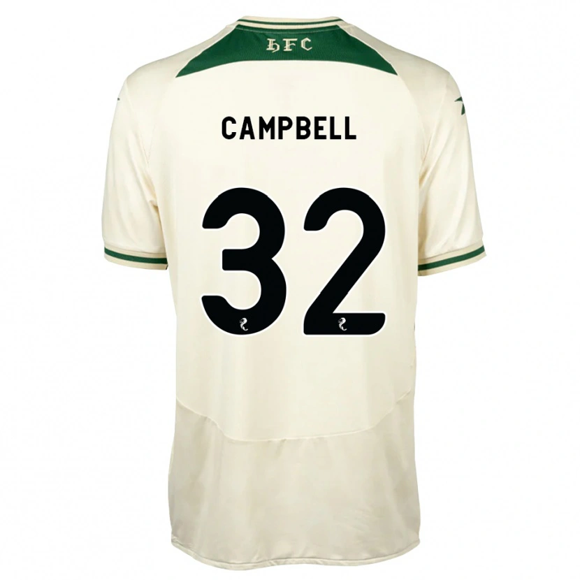 Danxen Kvinder Josh Campbell #32 Hvid Skovgrøn Udebane Spillertrøjer 2026/27 Trøje T-Shirt