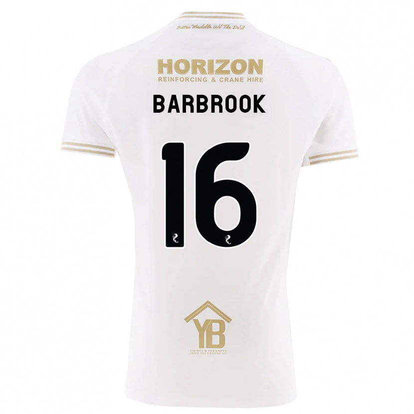 Danxen Kvinder Finley Barbrook #16 Hvede Hvid Udebane Spillertrøjer 2026/27 Trøje T-Shirt