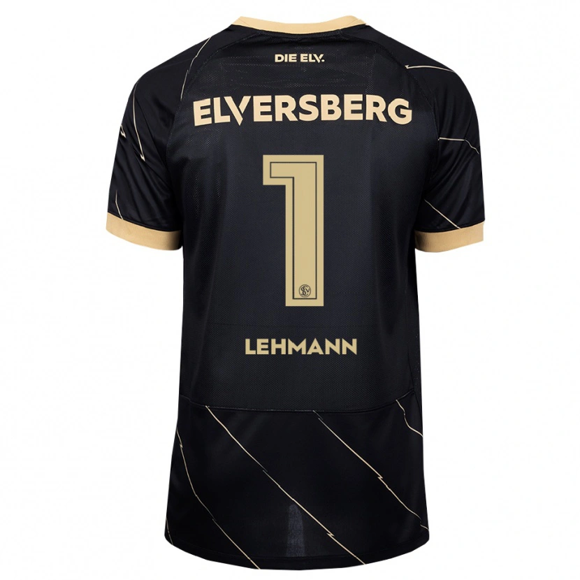 Danxen Kvinder Frank Lehmann #1 Sort Brun Udebane Spillertrøjer 2026/27 Trøje T-Shirt
