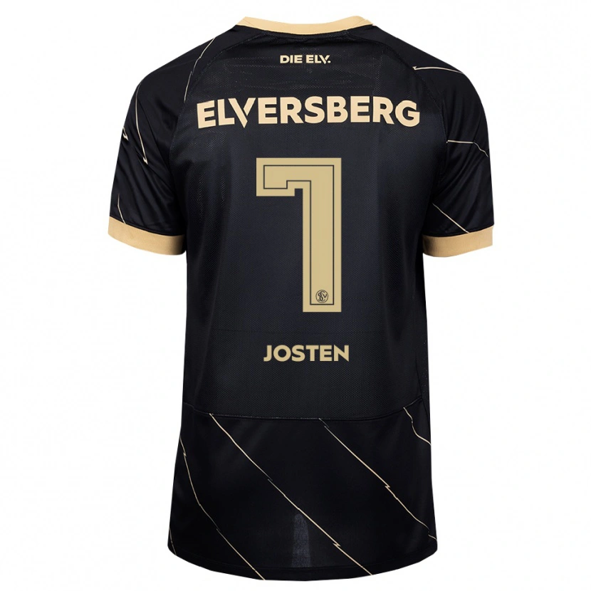 Danxen Kvinder Lena Josten #7 Sort Brun Udebane Spillertrøjer 2026/27 Trøje T-Shirt