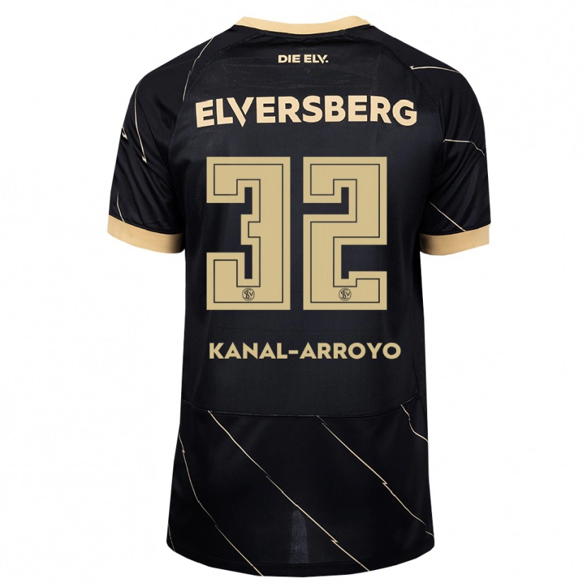 Danxen Kvinder Sullyvan Kanal-Arroyo #32 Sort Brun Udebane Spillertrøjer 2026/27 Trøje T-Shirt