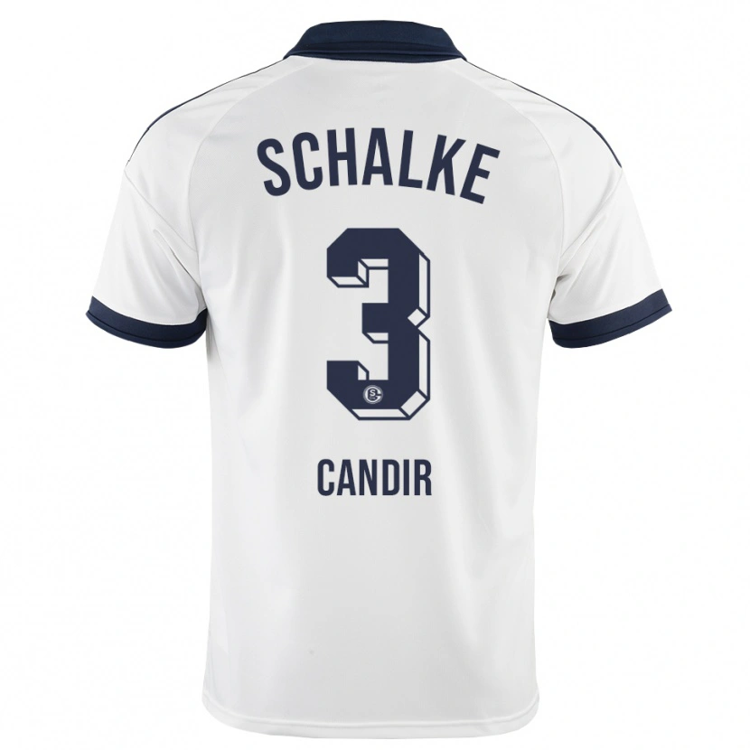 Danxen Kvinder Noah Candir #3 Sort Hvid Udebane Spillertrøjer 2026/27 Trøje T-Shirt