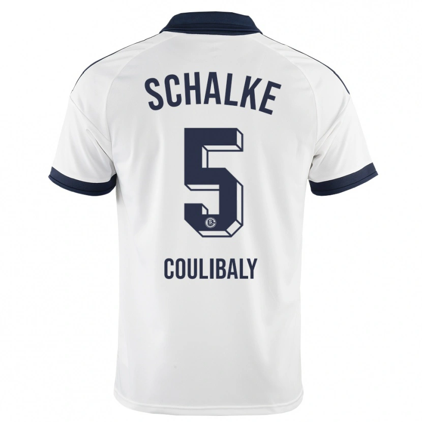 Danxen Kvinder Barakissa Coulibaly #5 Sort Hvid Udebane Spillertrøjer 2026/27 Trøje T-Shirt